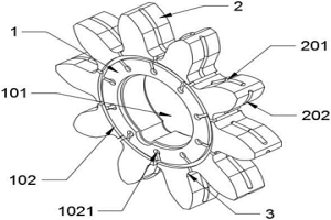 用于粉末冶金加工的齒輪結(jié)構(gòu)