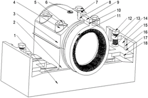 用于作為冶金機(jī)械備件的軸承座