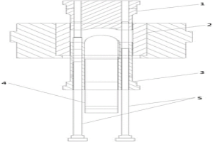 用于發(fā)動(dòng)機(jī)粉末冶金軸承蓋成型模具