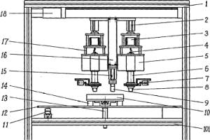 數(shù)控螺桿模坯成型氣液電投粉機(jī)器手