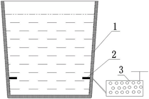 提高金屬熔液內(nèi)夾雜物去除率的裝置