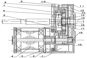 電動(dòng)車用機(jī)電無級(jí)調(diào)速電機(jī)