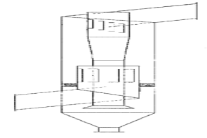 內循環(huán)旋風分離結構與裝置