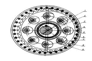 圓弧齒輪針輪行星嚙合傳動(dòng)機(jī)構(gòu)