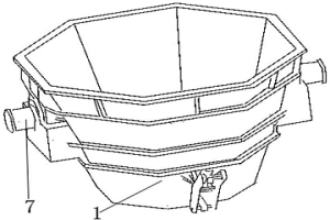 多棱角凸多邊形結(jié)構(gòu)冶金渣罐及其制造方法