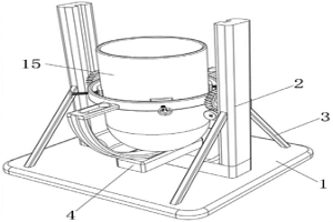 穩(wěn)定性高的冶金容器傾翻機(jī)構(gòu)