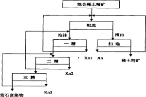 高鈣稀土精礦的除鈣方法