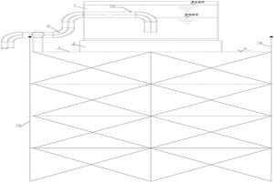 用于冶金爐水套循環(huán)冷卻的裝置