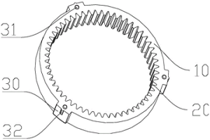 粉末冶金內(nèi)齒輪結(jié)構(gòu)