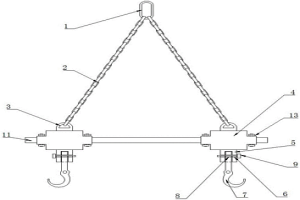 礦山冶金機(jī)電設(shè)備加工用起吊裝置