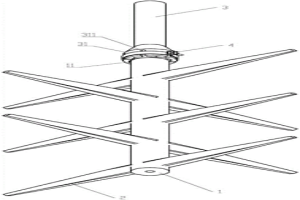 用于中頻爐冶金的攪拌槳