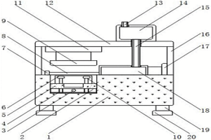 具有自動出料功能的金屬粉末冶金軸承用模具裝置