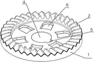 粉末冶金傘齒輪