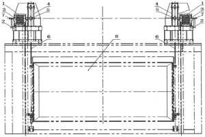 同步控制的雙電機(jī)驅(qū)動(dòng)爐門提升機(jī)構(gòu)