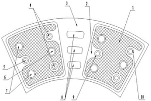 鉚接結(jié)構(gòu)的AMT新型摩擦片組件