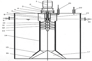 具有自吸氣功能的葉輪攪拌反應器