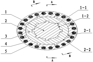 具有骨誘導(dǎo)活性的醫(yī)用可降解鎂-鋅-鎂復(fù)合棒材及其制備方法