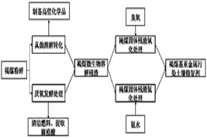 褐煤基重金屬污染土壤修復(fù)劑的制備方法