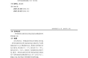 納米氧化鈰氧化釤復合氮化硅陶瓷材料的制備方法