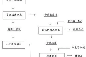 二次鋁灰一段活性可控溶出過(guò)程脫除氟氯的方法