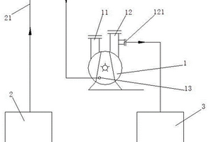 真空精煉系統(tǒng)液環(huán)泵工作液循環(huán)利用裝置