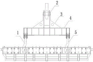 八機(jī)八流連鑄機(jī)中間罐吊具