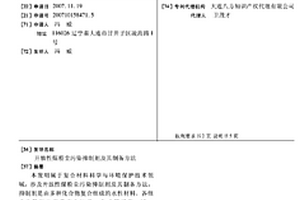 開放性煤粉塵污染抑制劑及其制備方法