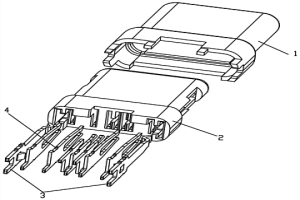 組合式TYPE-C連接器