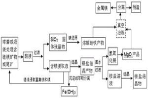 利用含硅鎂礦物中的MgO/SiO2通過碳原位高溫還原反應(yīng)提取金屬鎂的方法