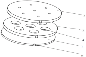 適于自動(dòng)化生產(chǎn)用摩擦塊燒結(jié)模具及使用方法