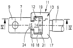 具有聯(lián)接器的滑動關(guān)閉元件