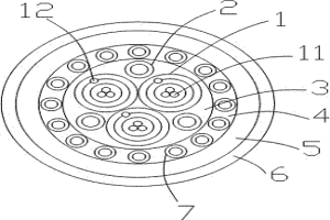 帶引流線鎧裝絕緣電纜