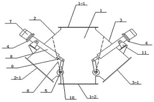 新型的電液動四通分料閥