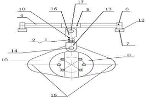 壓力矯直機(jī)主液壓缸活塞桿平衡機(jī)構(gòu)