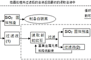 利用蛇紋石中鎂資源對CO<sub>2</sub>進(jìn)行礦化封存的方法