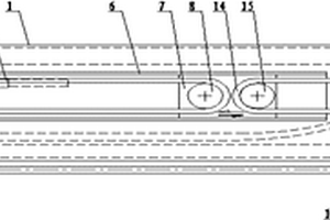 拆爐機(jī)伸縮臂軟管管路滑輪伸縮結(jié)構(gòu)