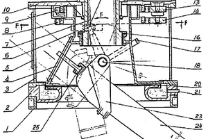 差動關(guān)節(jié)搖桿傳動布料器