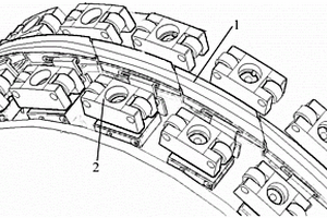 用于管道對(duì)口器的背襯機(jī)構(gòu)