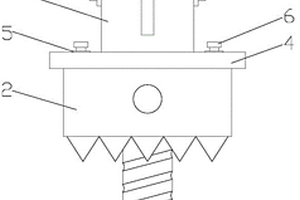 拆爐機(jī)擴(kuò)孔鉆快換裝置