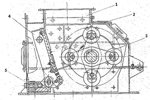 環(huán)錘式大塊破碎機