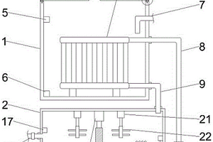 六輥軋機(jī)用潤(rùn)滑油箱加熱結(jié)構(gòu)