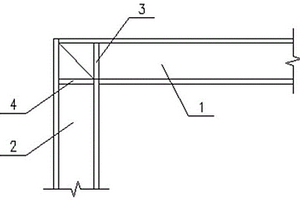 H型鋼轉(zhuǎn)角剛性連接節(jié)點(diǎn)
