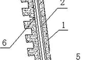 高爐冷卻壁補(bǔ)漏結(jié)構(gòu)