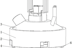 礦熱爐爐體多級(jí)水冷降溫循環(huán)機(jī)構(gòu)