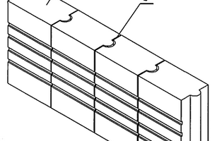 鋁電解槽側(cè)部砌筑塊的組合結(jié)構(gòu)及其專用砌筑塊