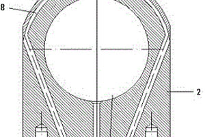 板坯連鑄機扇形段輥子水冷軸承座