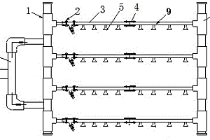 冷卻塔內(nèi)部配水結構
