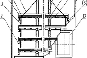 多層活動(dòng)翻板式重力沉降室