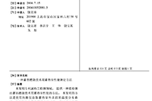 蓄熱燃燒技術用蓄熱室性能測定方法