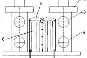 大方坯連鑄機(jī)拉矯機(jī)組合式水冷護(hù)罩